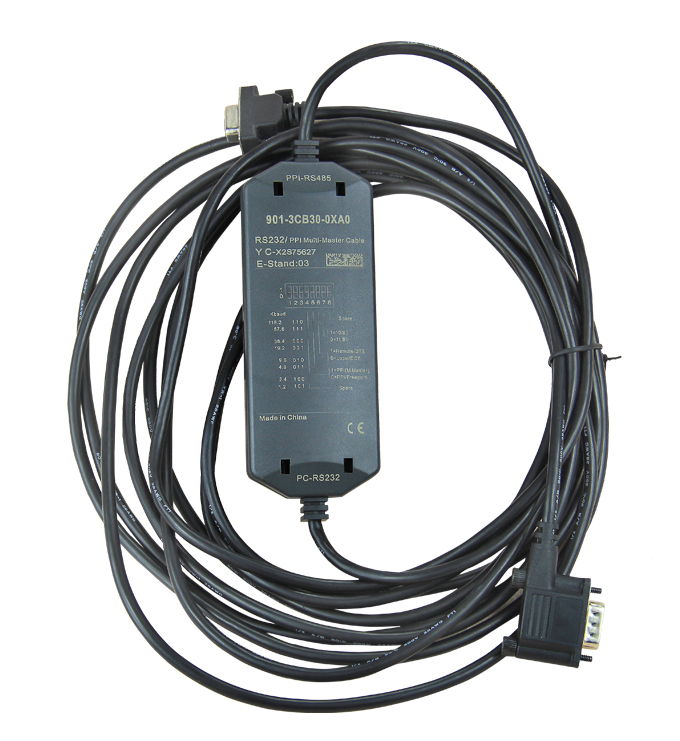 國產(chǎn)兼容西門子S7-200/300系列PLC，西門子PLC編程電纜型號為：6ES7 901-3CB30-0XA0